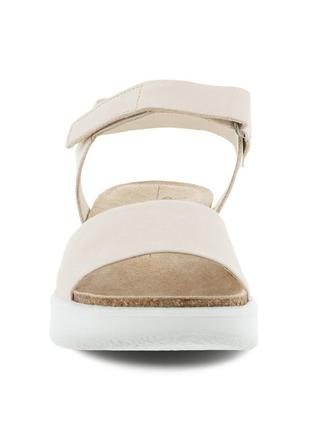 Босоножки ecco flowt wedge cork  артикул:272313/013785 фото