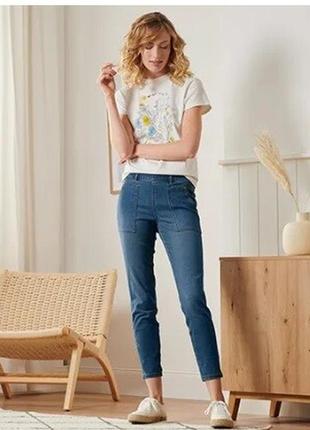Комфортные стильные женские джинсы, джеггинсы от tcm tchibo (чибо), нижняя, l-xl1 фото