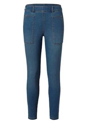 Комфортные стильные женские джинсы, джеггинсы от tcm tchibo (чибо), нижняя, l-xl2 фото