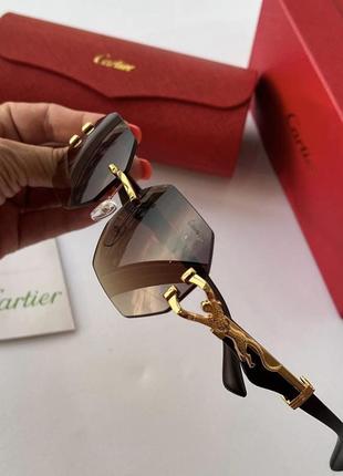 Нереально стильные и красивые очки cartier 😍4 фото