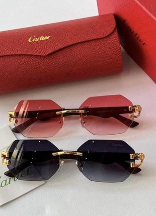 Нереально стильные и красивые очки cartier 😍6 фото