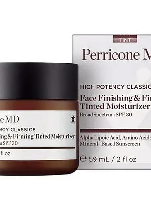 Антивозрастной увлажняющий крем с тонирующим эффектом perricone md face finishing &amp; firming tinted moisturizer spf 30, 59мл