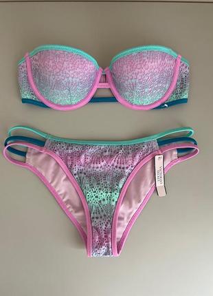 Купальник victoria's secret 32b (70b) и плавки xs оригинал3 фото