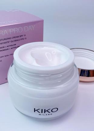 Крем для обличчя kiko milano hydra pro day. зволожуючий крем кіко мілано1 фото