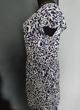Платье легкая талия- резинка батал натуральная ткань4 фото