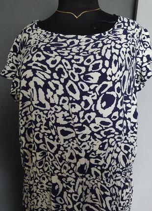 Платье легкая талия- резинка батал натуральная ткань2 фото