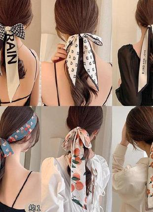 Твилли твіллі шарф шарфик галстук бант лента для волос на сумку на шею на руку новый10 фото