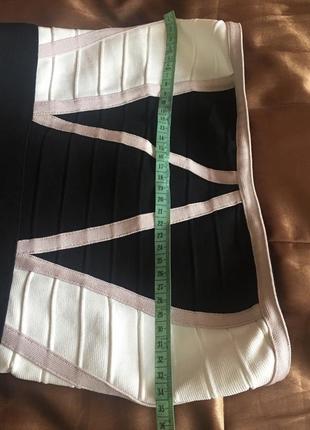 Бандажное коктейльное сексуальное платье в стиле herve leger4 фото