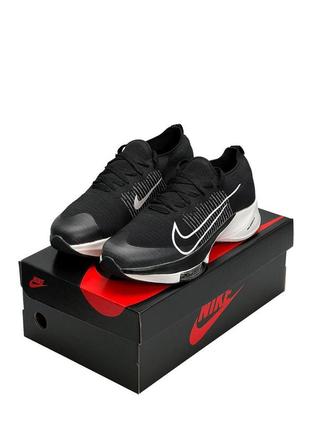 Чоловічі кросівки nike air zoom tempo next% black white