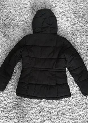 Зимняя куртка черного цвета2 фото