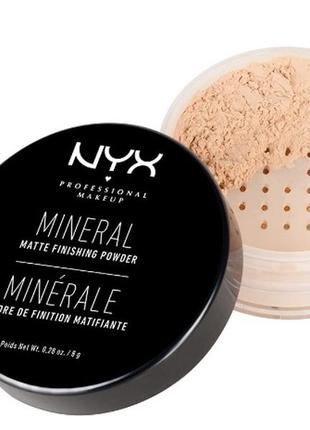 Минеральная пудра mineral finishing powder light/medium №01