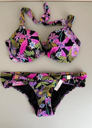 Купальник victoria's secret 32d и плавки xs оригинал