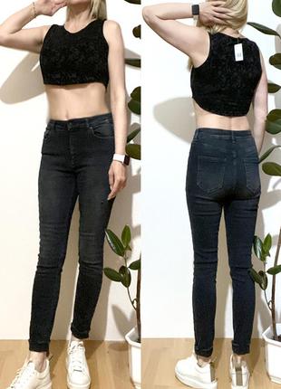 Eur 38 новый черный бархатный топ