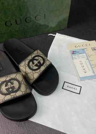 Тапочки в стиле gucci