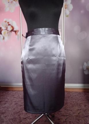 Нарядная атласная юбка, р. 482 фото