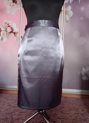 Нарядная атласная юбка, р. 483 фото