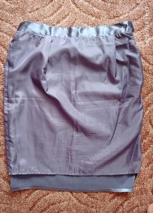 Нарядная атласная юбка, р. 484 фото