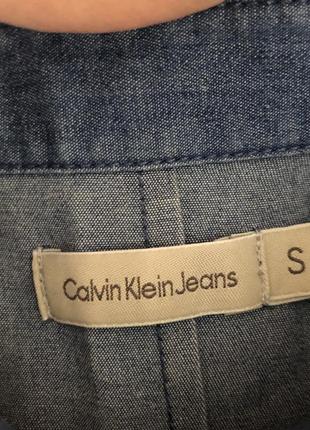 Джинсова сорочка calvin klein7 фото