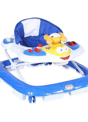 Ходунки lorelli helicopter blue