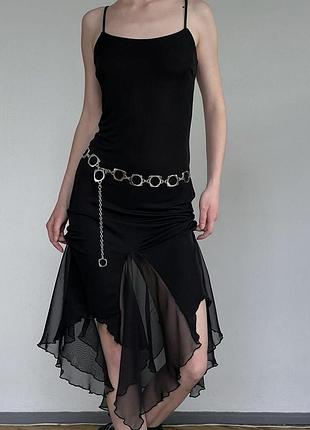 Платье с интересным низом