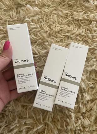 The ordinary - caffeine solution 5% + egcg - сыворотка под глаза с кофеином и зеленым чаем2 фото