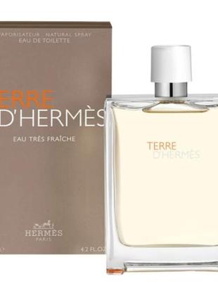 Terre d'hermes eau tres fraiche 125ml edt оригінал