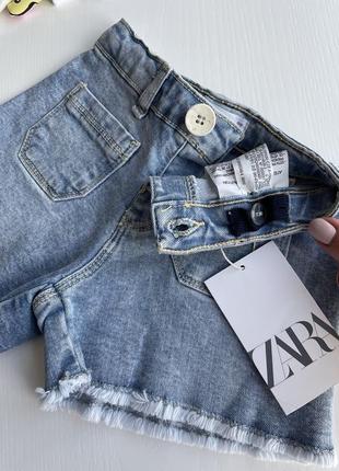 Джинсовые шорты zara 2