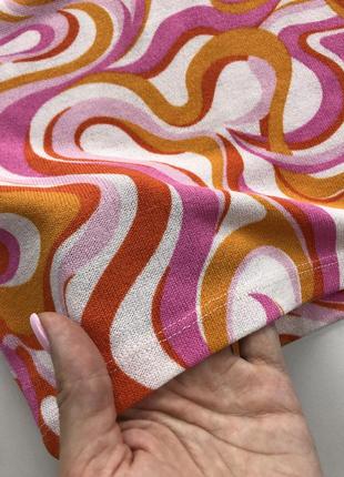 Акварельное мини платье по фигуре