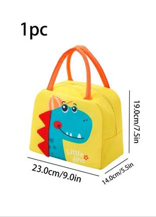 Детская термосумка сумка для ланча динозавр4 фото