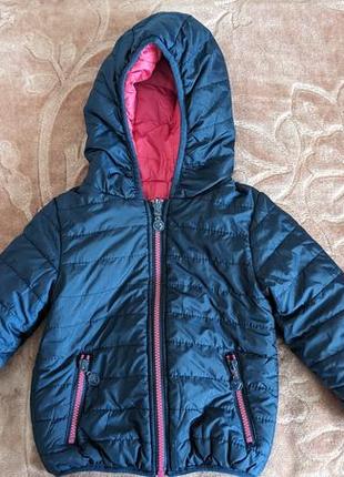 Куртка детская синяя, розовая куртка для девочки, куртка 110-116 см