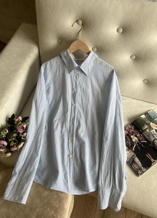 Бавовняна сорочка в смужку