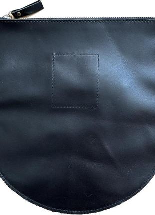 Черный клатч кожаный новый2 фото