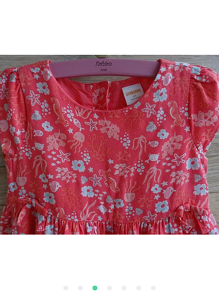 Нарядное платье gymboree 4г хлопок 3