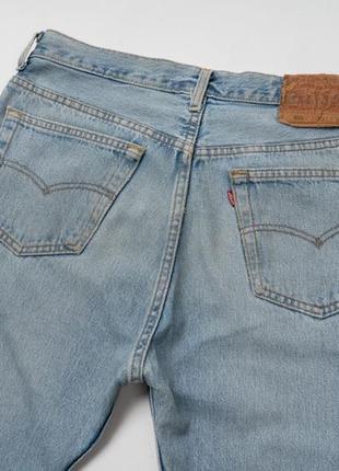 Levis 501 vintage jeans pants (1993) мужские джинсы6 фото