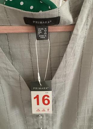 Серое платье primark 4