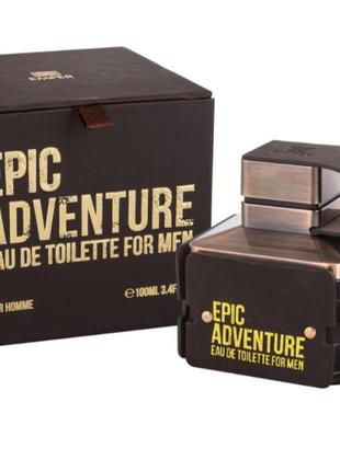 Туалетная вода мужская epic adventure т/в 100 мл, мужчина emper