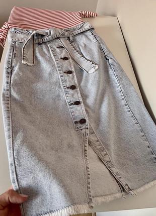 Джинсовая юбка faf jeans