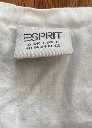 Блуза батистая кружево esprit 40 нитевичка2 фото