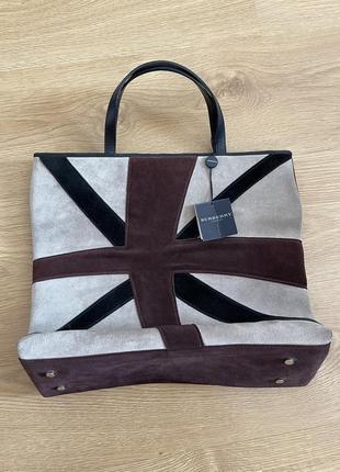 Замшевая сумка burberry