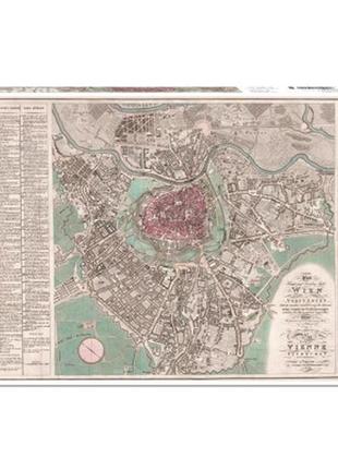 Пазл piatnik мапа вени 1824, 1000 елементів (pt-559440)