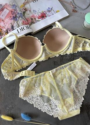 Яркий комплект белья от intimissimi из коллекции pretty flowers🍋6 фото