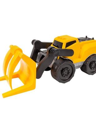 Детская автомодель погрузчик технок 8577txk с манипулятором (желтый)