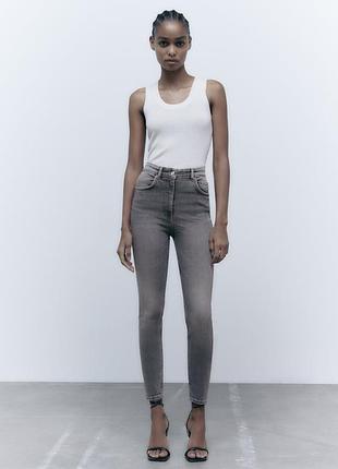 Zara джинсы скинни