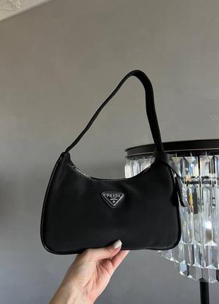 Prada re-edition velvet/neylon/ жіноча сумка