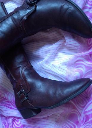 Женские натуральные сапожки,италия