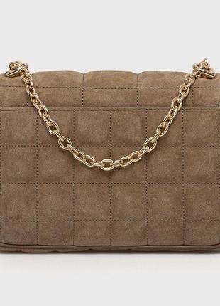 Замшева сумка michael kors soho large quilted suede shoulder bag2 фото