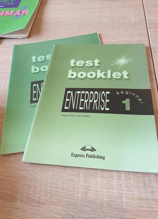 Підручник enterprise 1 тести test booklet