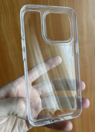 Чехол spigen liquid cristal для iphone 13 pro, оригинал7 фото