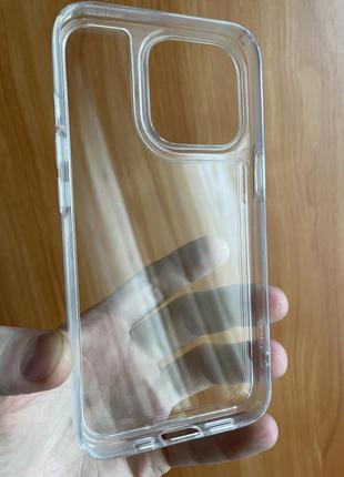 Чехол spigen liquid cristal для iphone 13 pro, оригинал9 фото