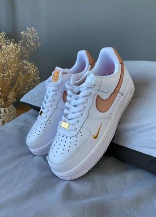 Женские кроссовки nike air force 1 07 rust pink снижка sale / smb5 фото